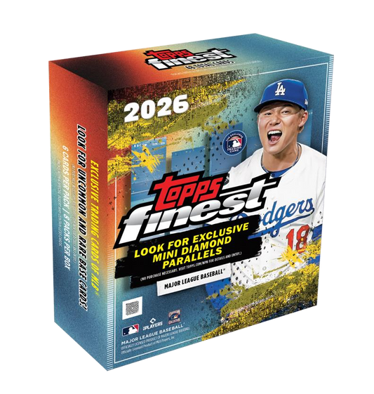 Topps Finest Baseball 2026 - Mega Box