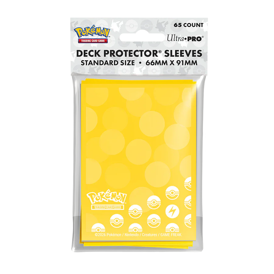 Ultra PRO Deck Protector Sleeves for Pokémon - Energy - Lightning Type (65)