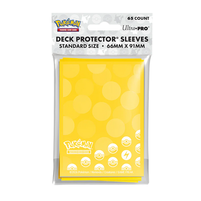 Ultra PRO Deck Protector Sleeves for Pokémon - Energy - Lightning Type (65)