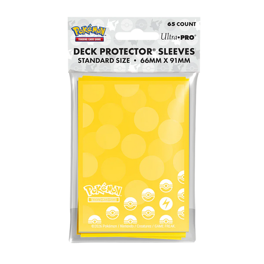 Ultra PRO Deck Protector Sleeves for Pokémon - Energy - Lightning Type (65)