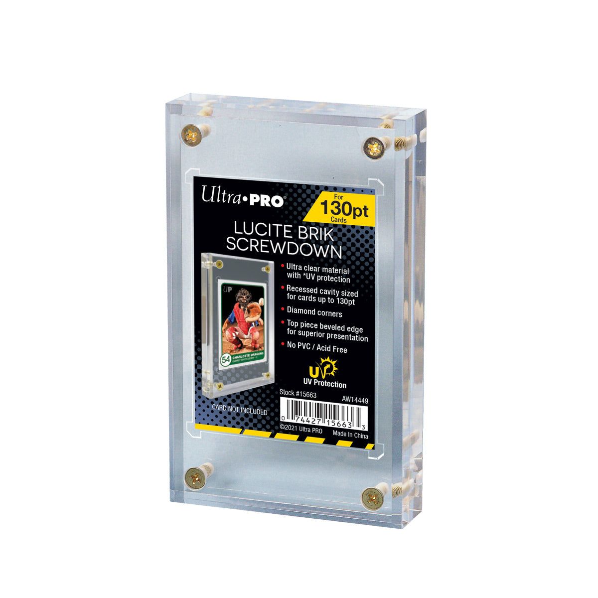 Ultra PRO Lucite Brik UV Screwdown 130PT