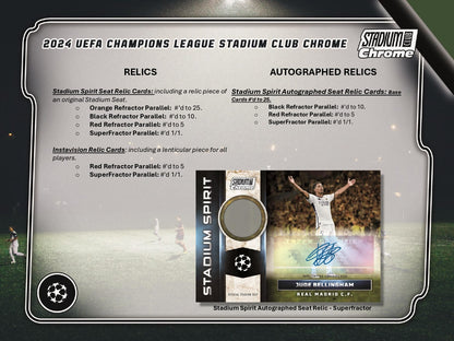 Topps Stadium Club Chrome UEFA 2023/24 - Hobby Box