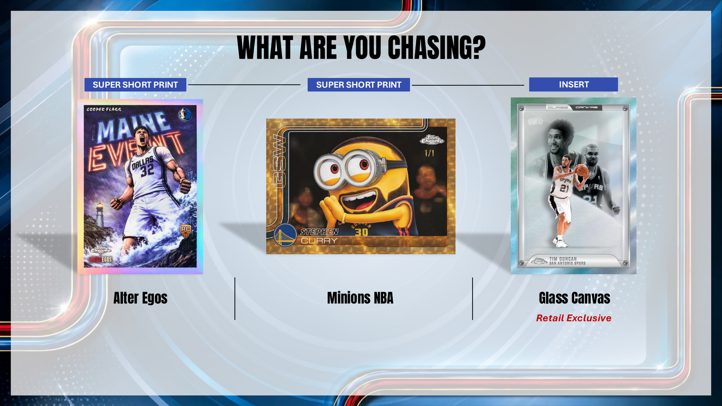 Topps Chrome Updates NBA Basketball 2025/26 - Value Box