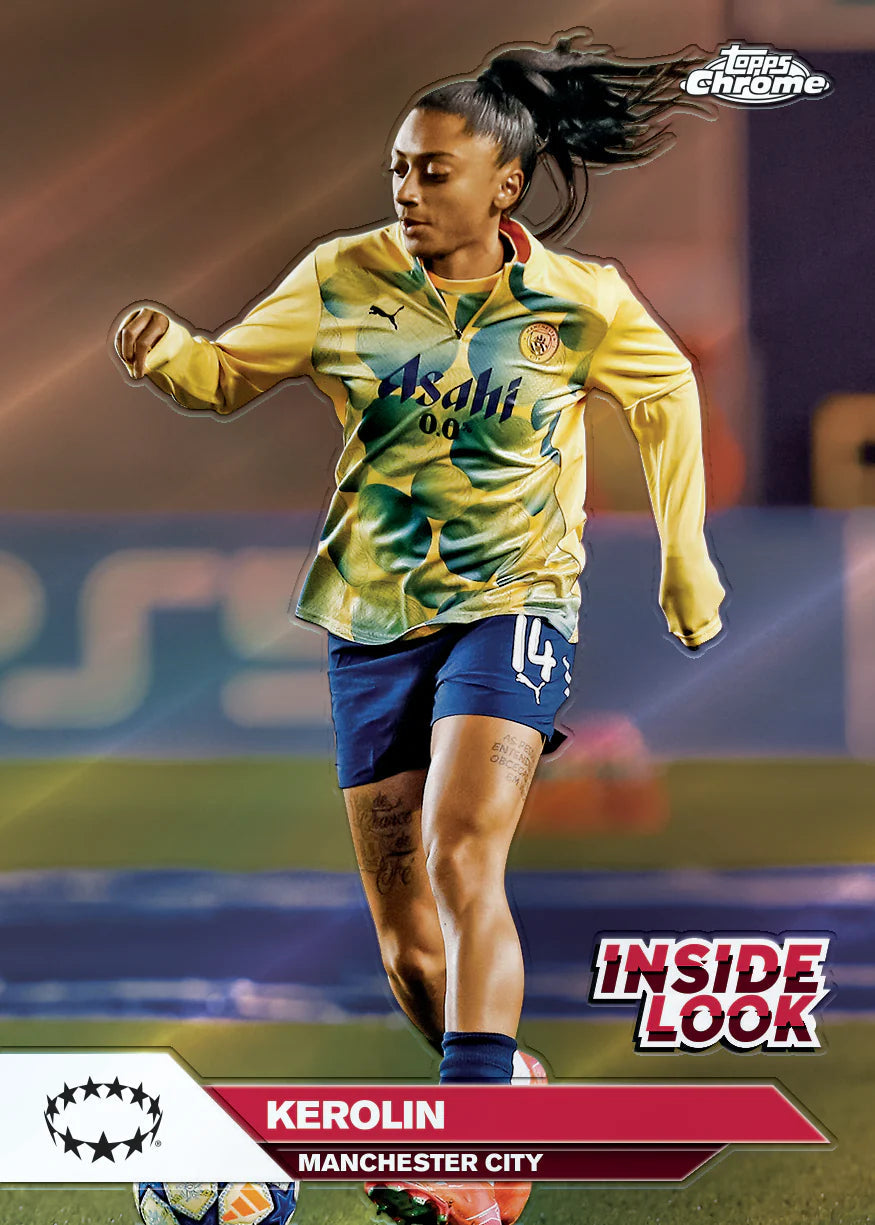 Topps Chrome UEFA Women's Champions League 2024/25 - Hobby Box