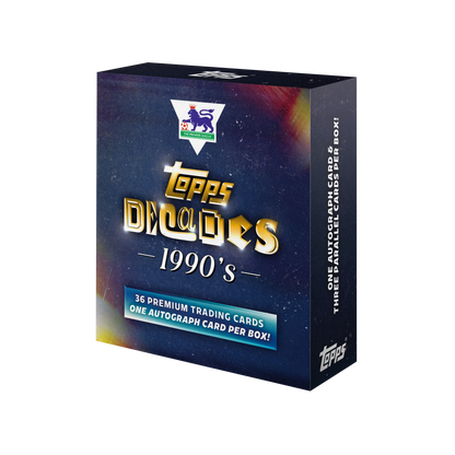 Topps Decades Premier League 90s Edition 2025 - Hobby Box
