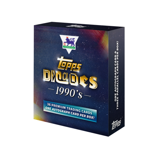 Topps Decades Premier League 90s Edition 2025 - Hobby Box