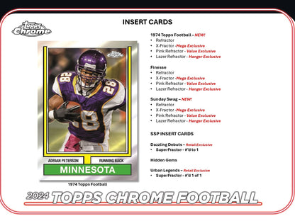 Topps Chrome Football 2024 - Value Box