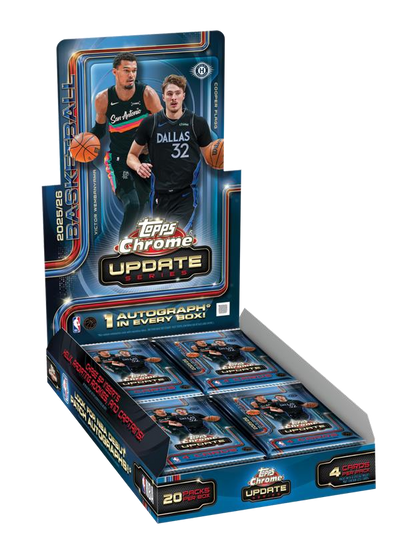Topps Chrome Updates NBA Basketball 2025/26 - Hobby Box