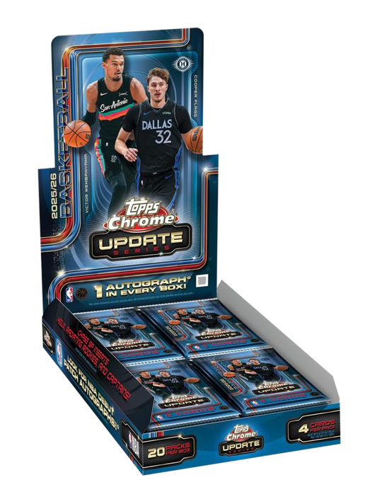 Topps Chrome Updates NBA Basketball 2025/26 - Hobby Box