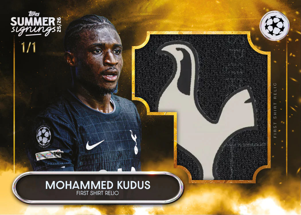 Topps UEFA Summer Signings 2025