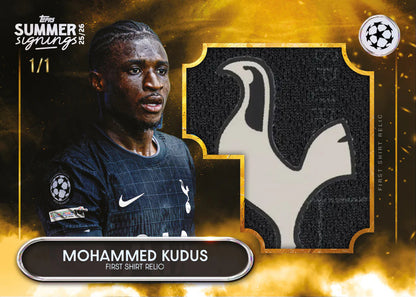 Topps UEFA Summer Signings 2025