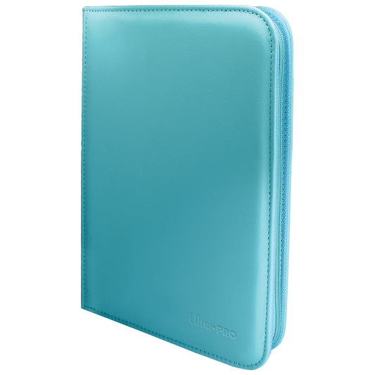Ultra PRO Vivid 4-Pocket Zippered PRO-Binder - Light Blue