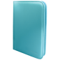 Ultra PRO Vivid 4-Pocket Zippered PRO-Binder - Light Blue