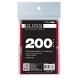 Ultra PRO PRO-Gloss Standard Deck Protector Sleeves Bundle - Red (200)