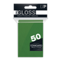Ultra PRO PRO-Gloss Standard Deck Protector sleeves - Green (50)