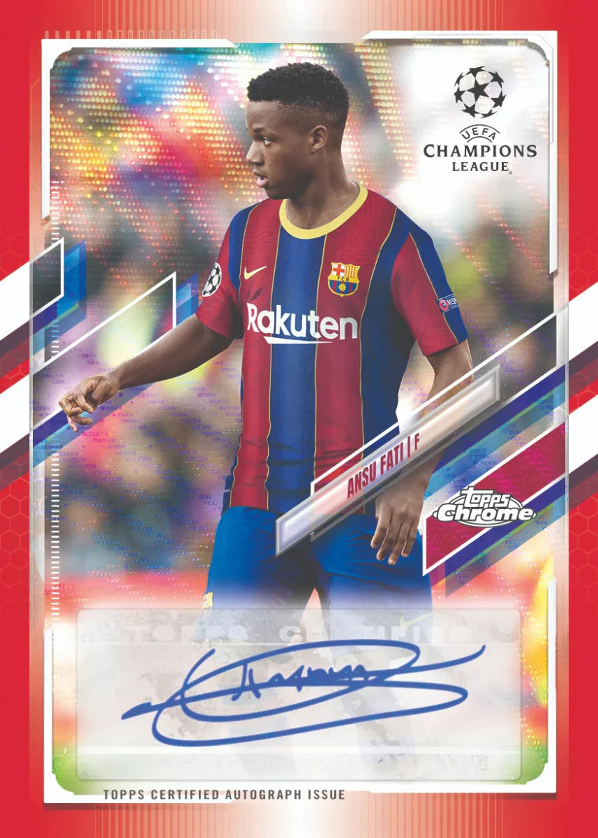 Topps Chrome UEFA Champions League 2020/21 - Hobby Box