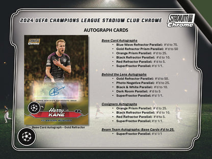 Topps Stadium Club Chrome UEFA 2023/24 - Hobby Box