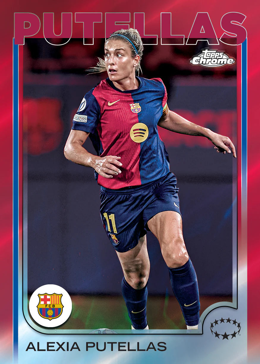 Topps Chrome UEFA Women's Champions League 2024/25 - Value Box