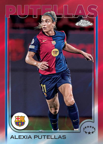 Topps Chrome UEFA Women's Champions League 2024/25 - Value Box