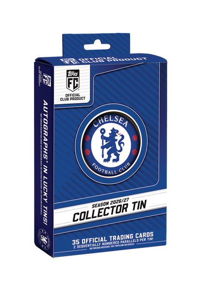 Topps Chelsea Collector Tin 2026/27