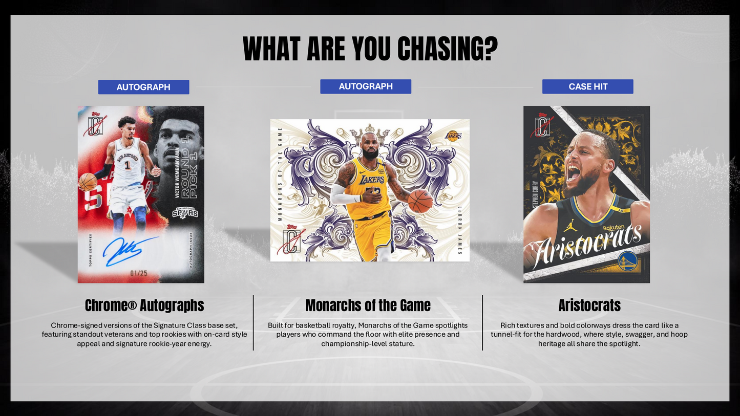 Topps NBA Signature Class Basketball 2025/26 - Value Box