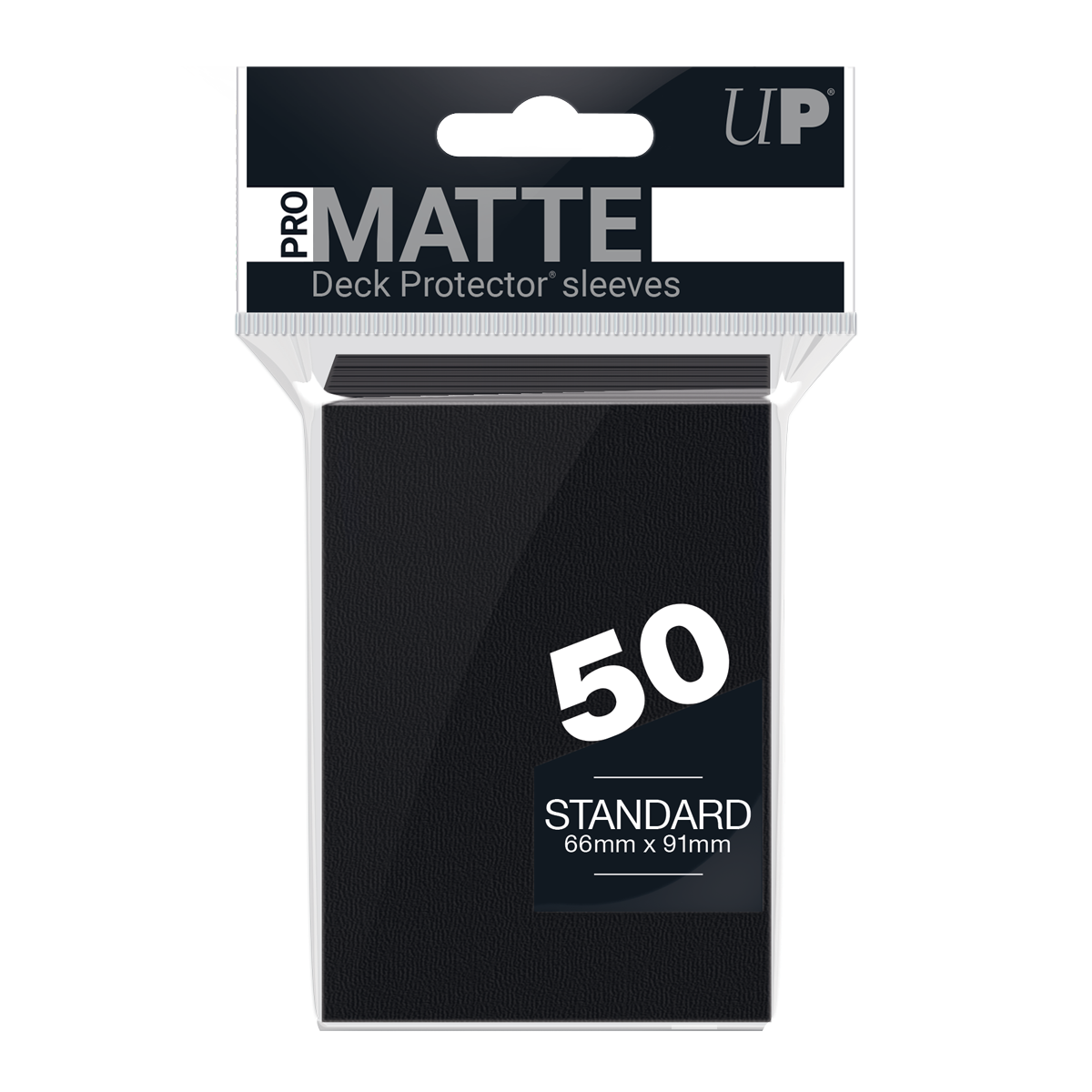 Ultra PRO PRO-Matte Standard Deck Protector sleeves - Black (50)