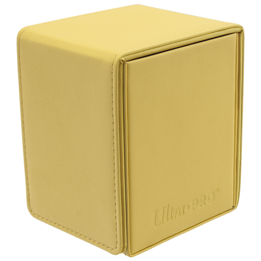 Ultra PRO Vivid Alcove Flip Deck Box - Yellow