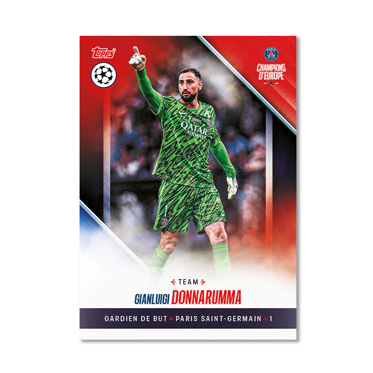 Topps Paris Saint-Germain Champions d’Europe 2025