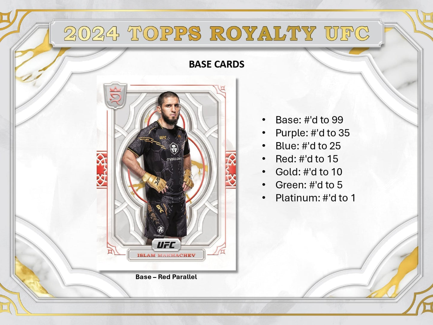 Topps Royalty UFC 2024 - Hobby Box