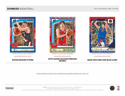 Panini Donruss NBA Basketball 2024/25 - Blaster Box