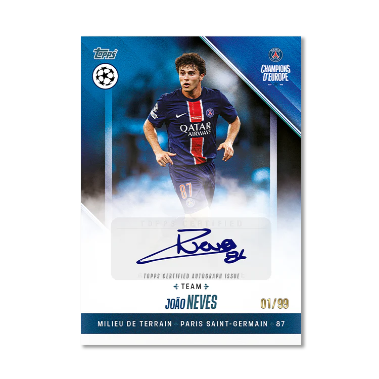 Topps Paris Saint-Germain Champions d’Europe 2025