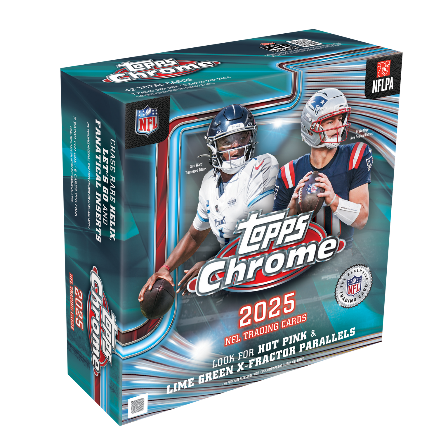 Topps Chrome NFL Football 2025 - Mega Box