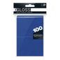 Ultra PRO PRO-Gloss Standard Deck Protector sleeves - Blue (100)