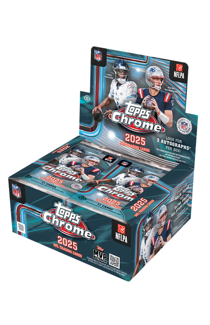Topps Chrome NFL Football 2025 - Jumbo Box