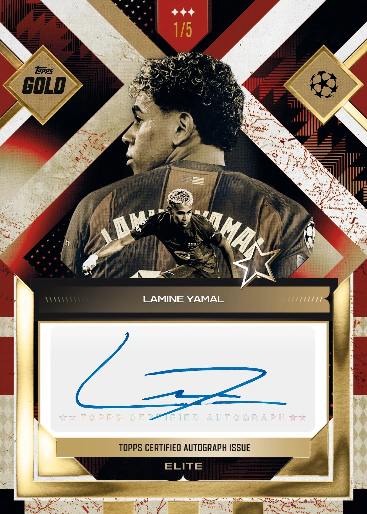 Topps Gold UEFA Club Competitions 2025/26 - Hobby Box