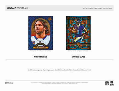 Panini Mosaic Football 2025 - International Hobby Box