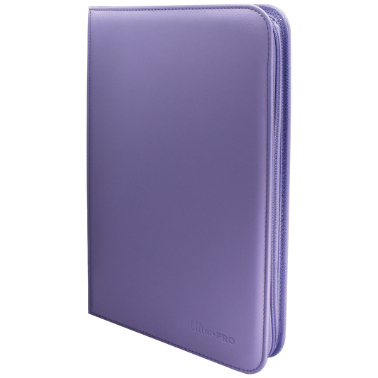 Ultra PRO Vivid 9-Pocket Zippered PRO-Binder - Purple