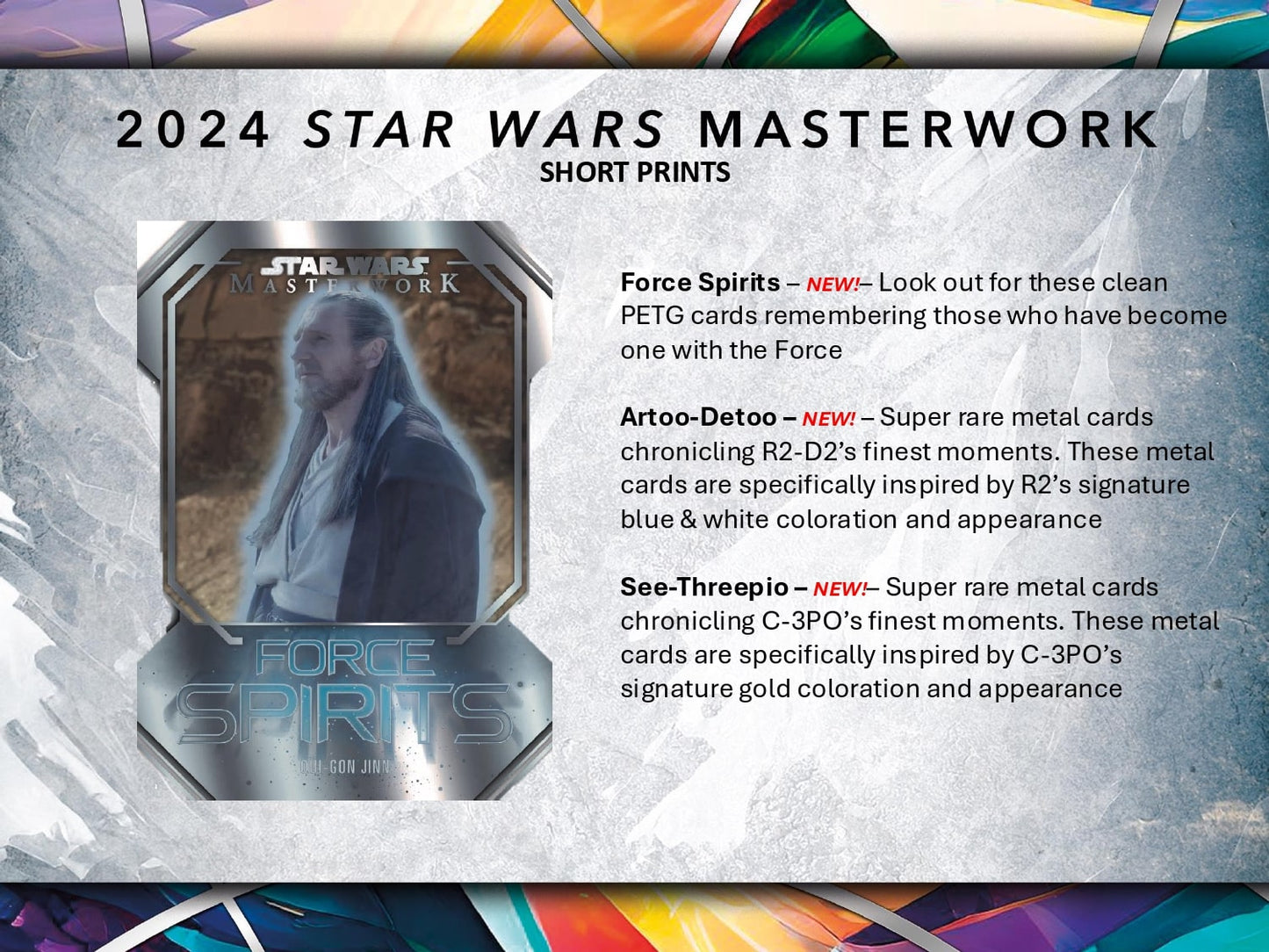 Topps Star Wars Masterwork 2024 - Hobby Box