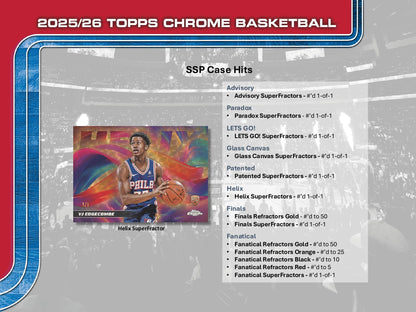 Topps Chrome Basketball 2025/26 - Mega Box