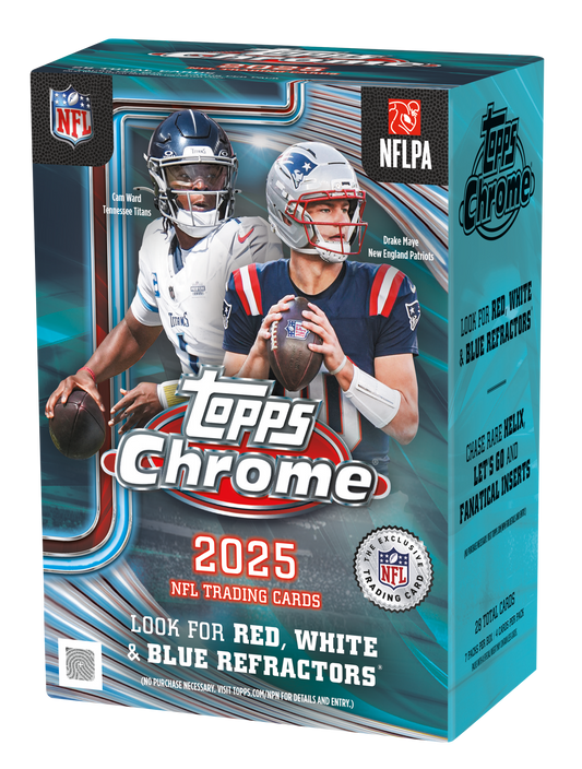 Topps Chrome NFL Football 2025 - Value Box