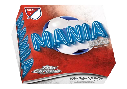 Topps Chrome MLS 2026 - Mania Hobby Box