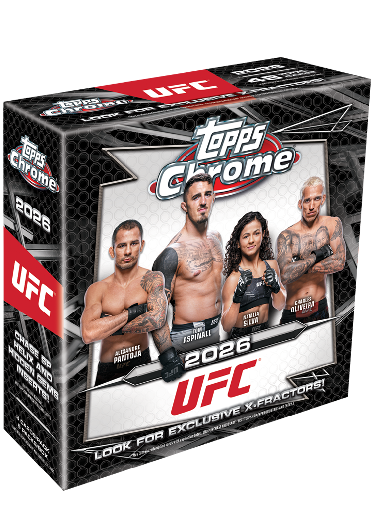 Topps Chrome UFC 2026 - Mega Box