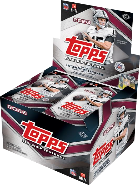 Topps NFL Football Flagship 2026 - Jumbo Box