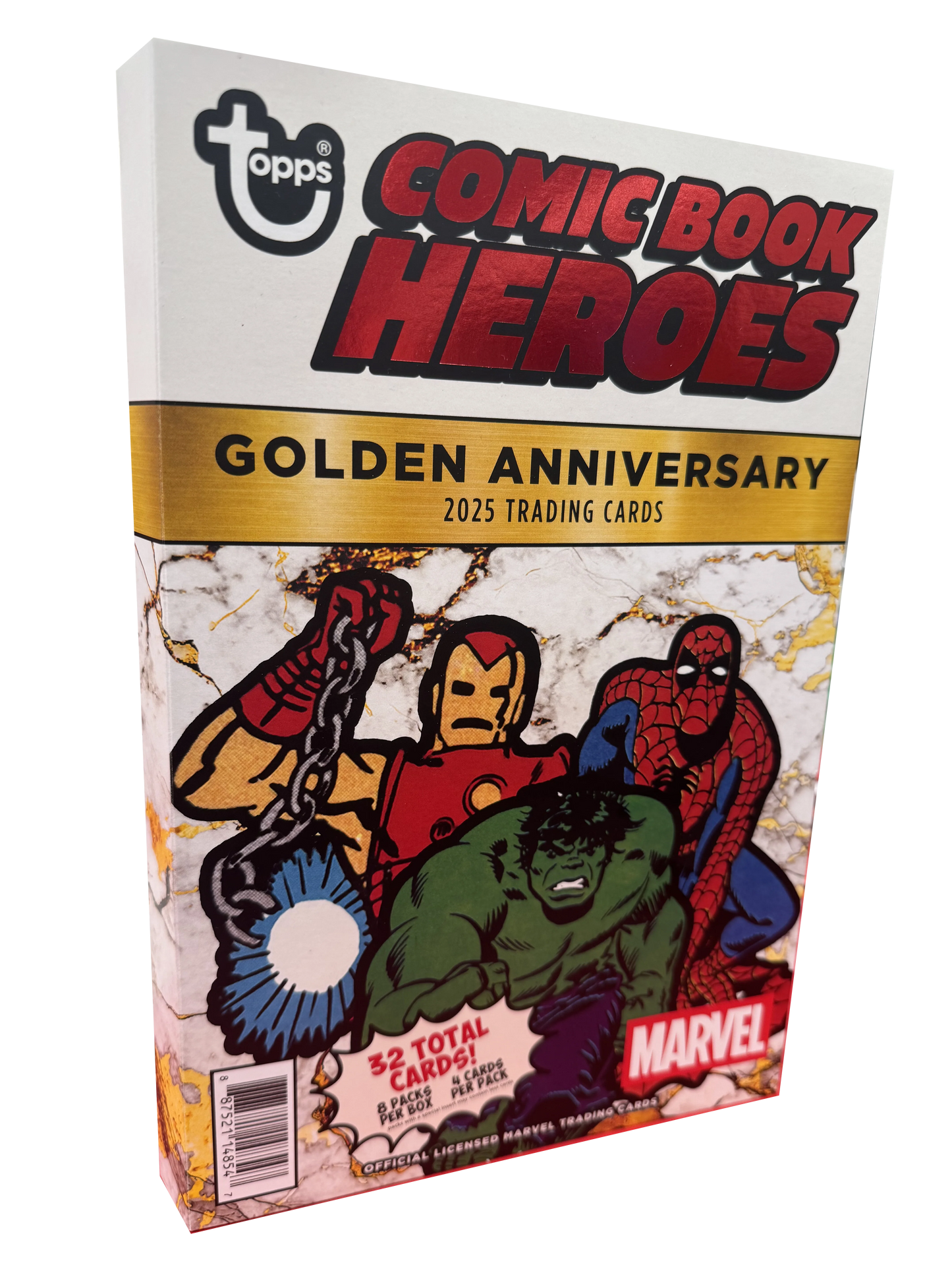 Topps Marvel Comic Book Heroes 1975 Golden Anniversary 2025 - Hobby Box