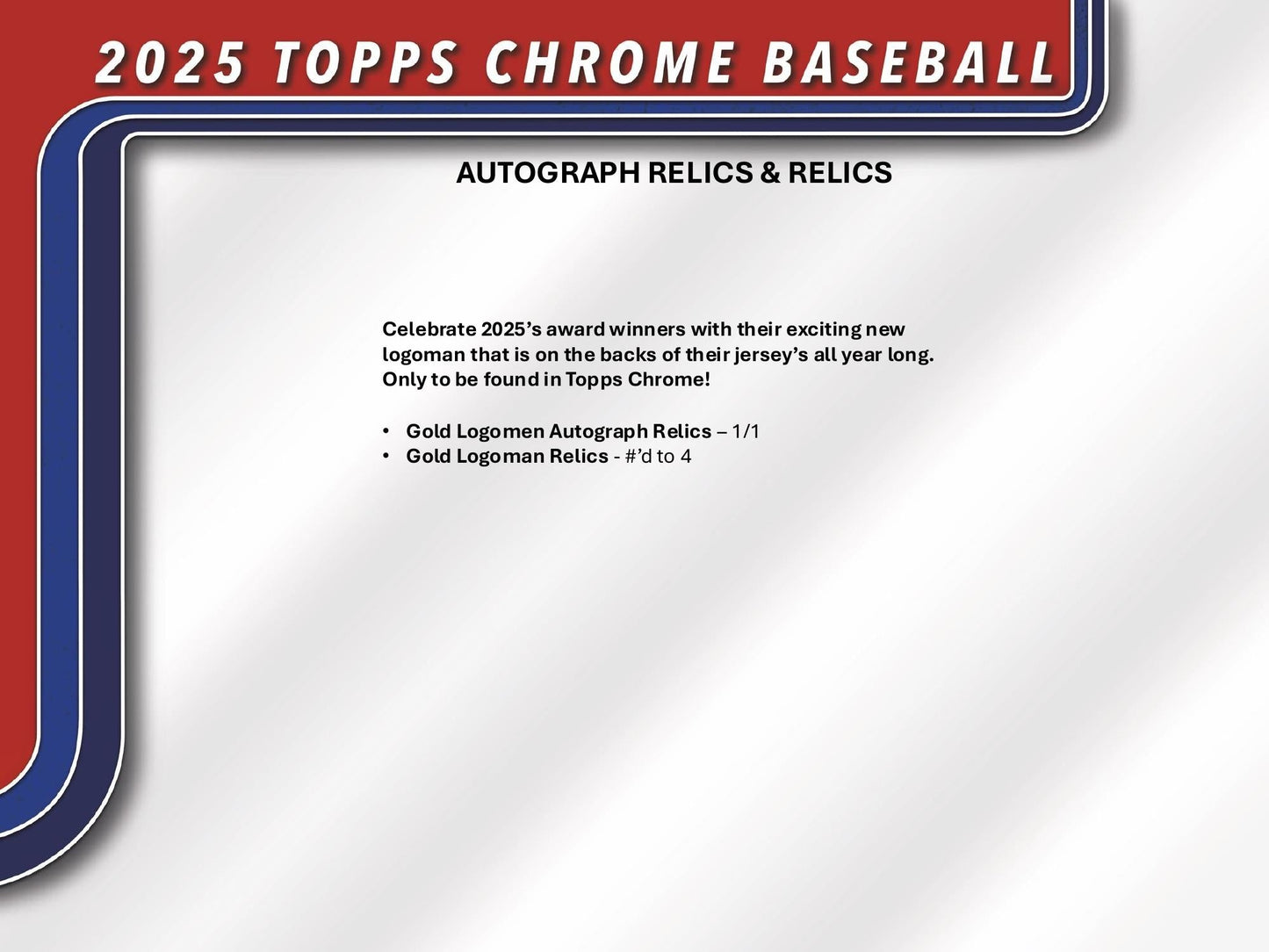 Topps Chrome Baseball 2025 - Breaker's Delight