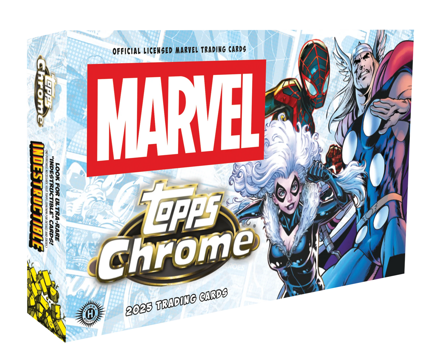Topps Chrome Marvel 2025 - Hobby Box