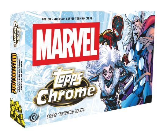 Topps Chrome Marvel 2025 - Hobby Box