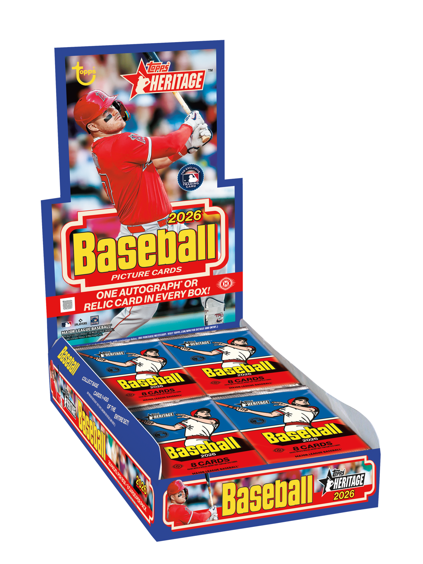 Topps Baseball Heritage 2026 - Hobby Box