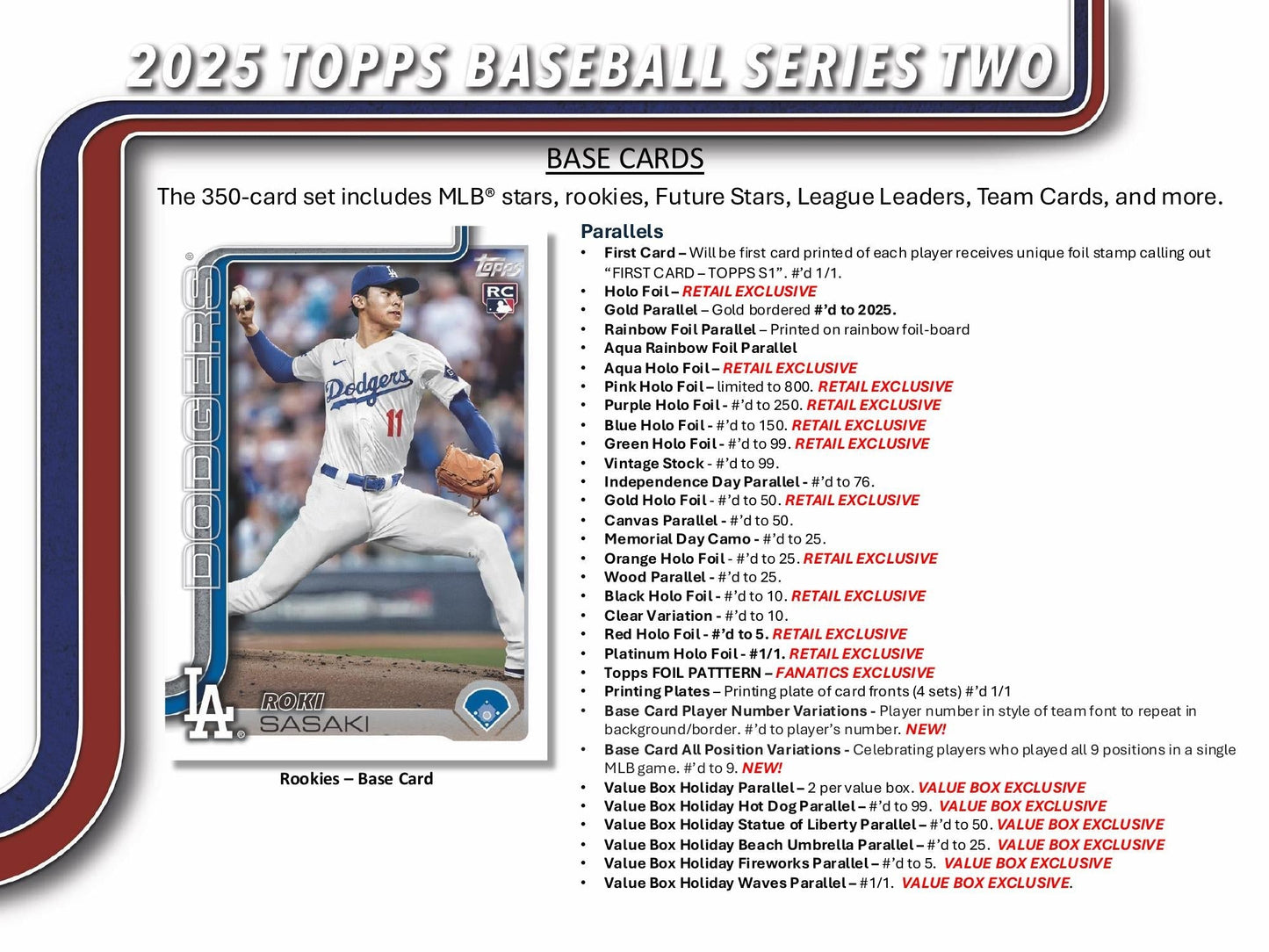 Topps MLB Baseball Series 2 2025 - Value Box