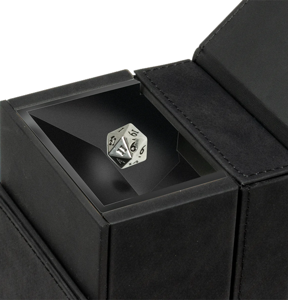 Ultra PRO Alcove Dice Tower - Jet Black
